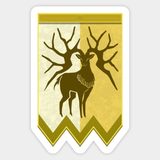 Fire Emblem 3 Houses: Golden Deer Banner Sticker